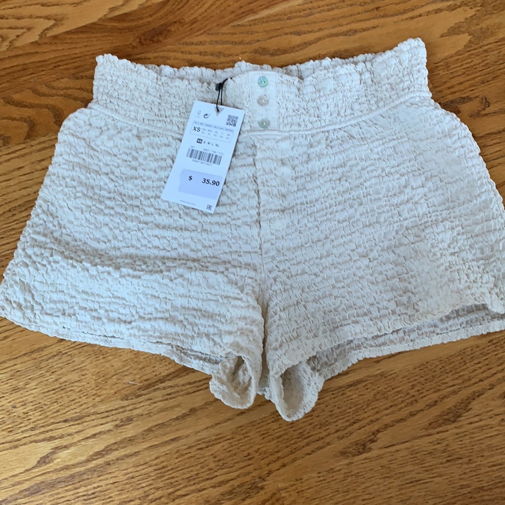 NWT Zara Structured Shorts - Picture 5 of 6